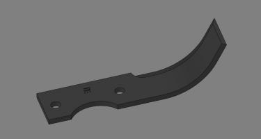 Blade Benassi 8 hp dizel R.