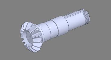 Pogonsko vratilo multiplikatora