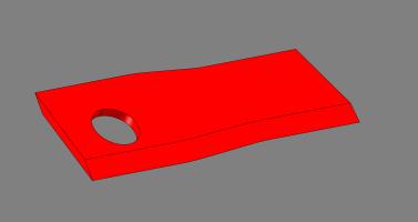 Noz rot.kos. Vicon levi