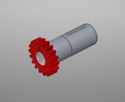 Vratilo sa zupcanikom