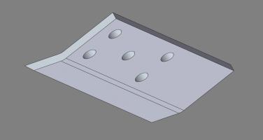 Noz krupare sa 5 rupa - nitovanje