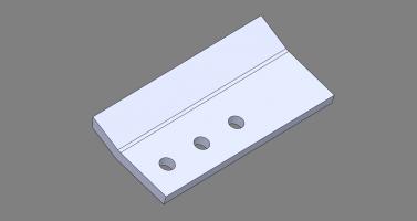 Noz krupare sa 3 rupa - nitovanje