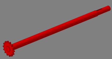 Pogonsko vratilo ulaz 760/Z14/19