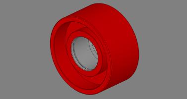 Zatezna remenica fi 110x55