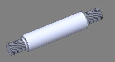 Osovina remenice fi 20/M14x115