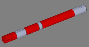 Osovina izl.IVfi35x428 el.o.k.