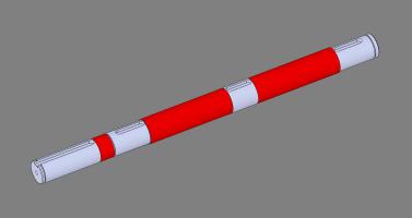 Osovina reduktora  fi38x543