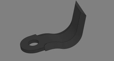 Noz beraca Zmaj sa dve ostrice