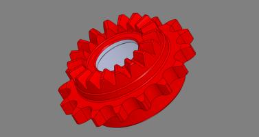 Konusni zupcanik-lancanik