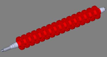 Osovina secke  fi70x1400